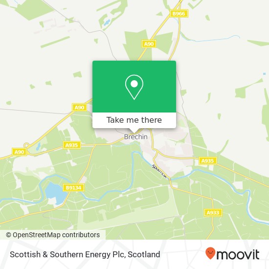 Scottish & Southern Energy Plc map