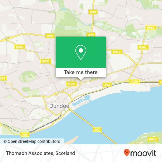 Thomson Associates map