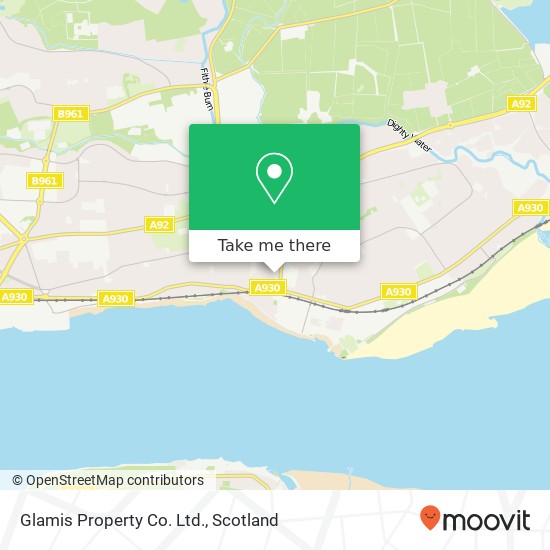 Glamis Property Co. Ltd. map