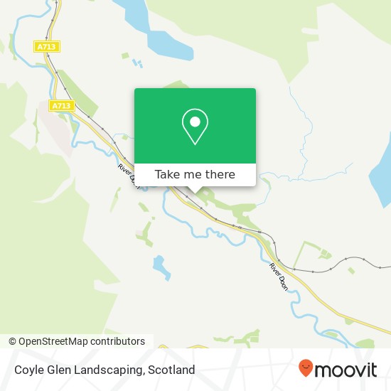 Coyle Glen Landscaping map