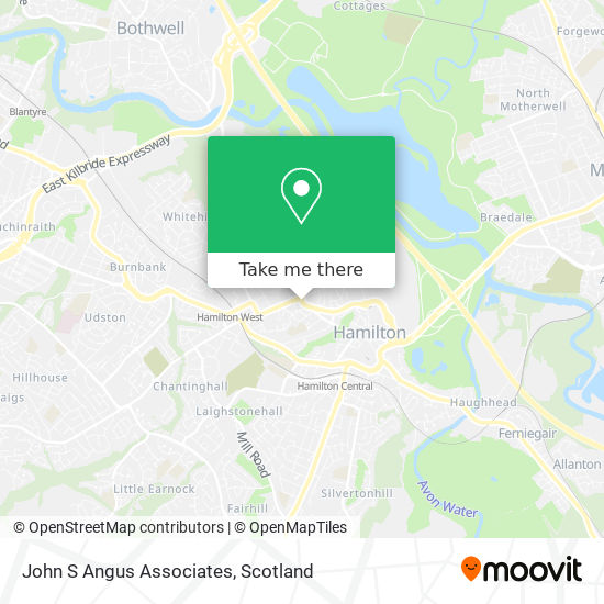John S Angus Associates map