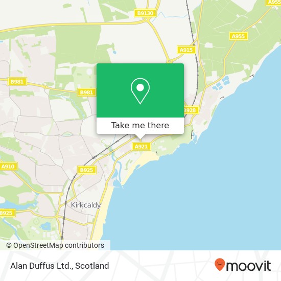 Alan Duffus Ltd. map