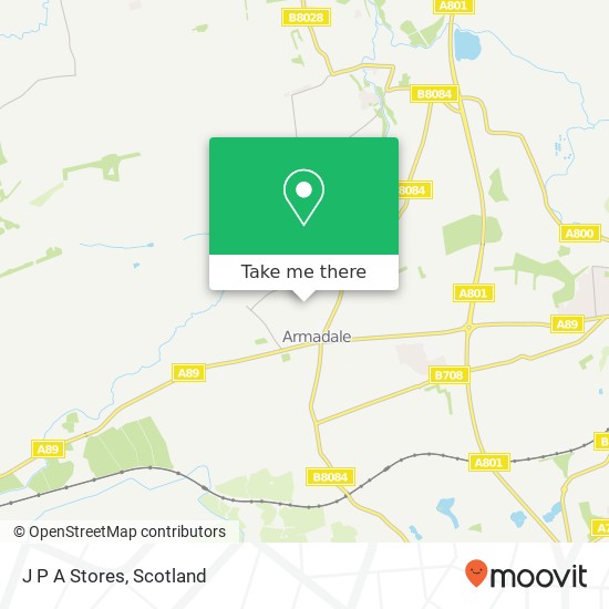 J P A Stores map