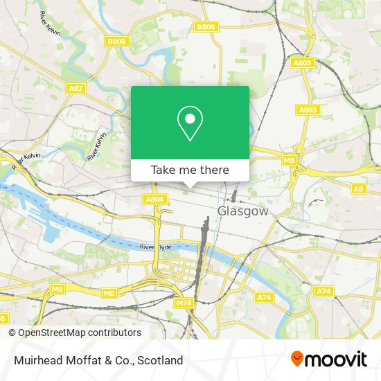 Muirhead Moffat & Co. map