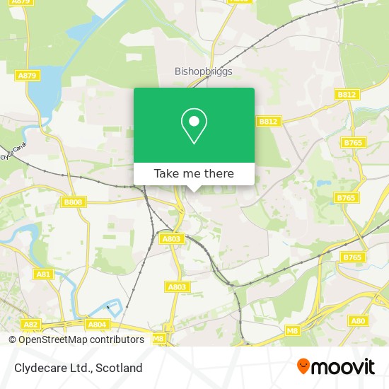 Clydecare Ltd. map