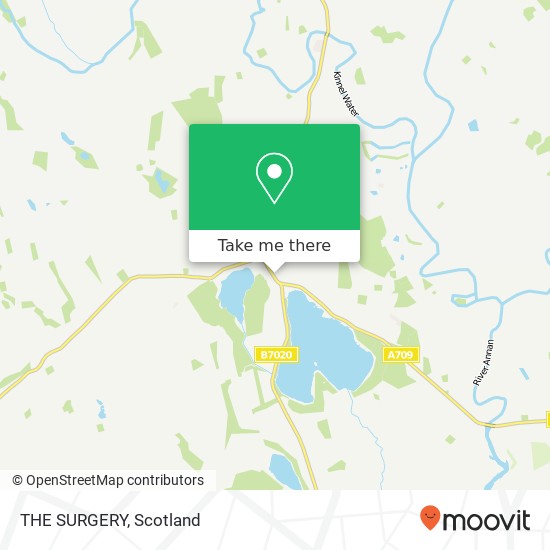 THE SURGERY map