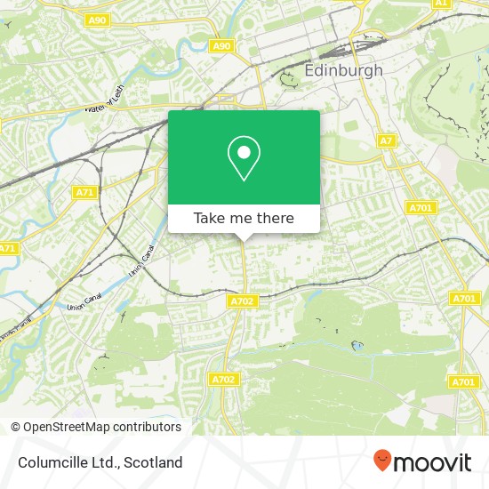 Columcille Ltd. map