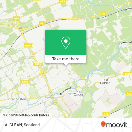 ALCLEAN map