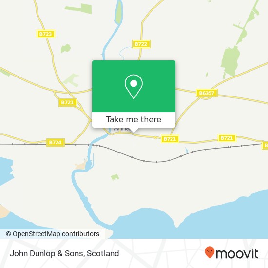 John Dunlop & Sons map