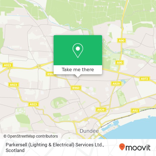 Parkersell (Lighting & Electrical) Services Ltd. map