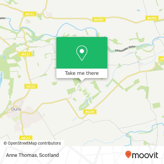 Anne Thomas map