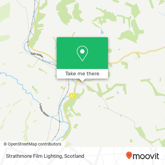 Strathmore Film Lighting map