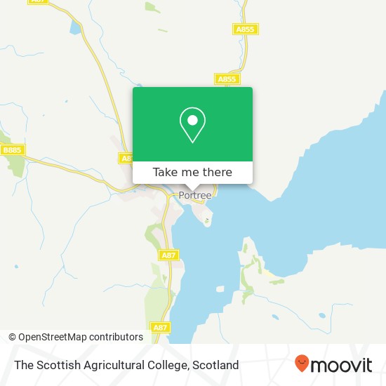 The Scottish Agricultural College map