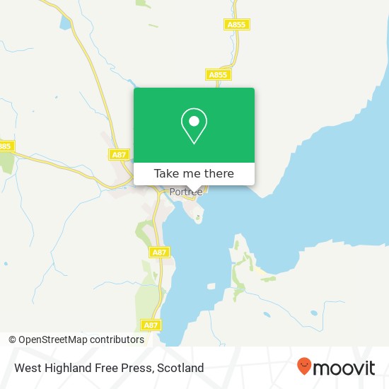 West Highland Free Press map