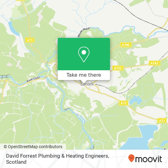 David Forrest Plumbing & Heating Engineers map