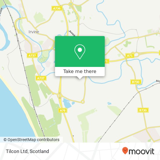 Tilcon Ltd map