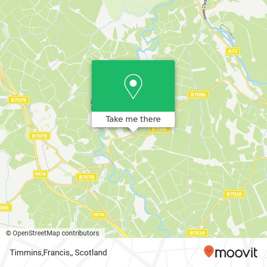 Timmins,Francis, map