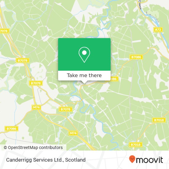 Canderrigg Services Ltd. map