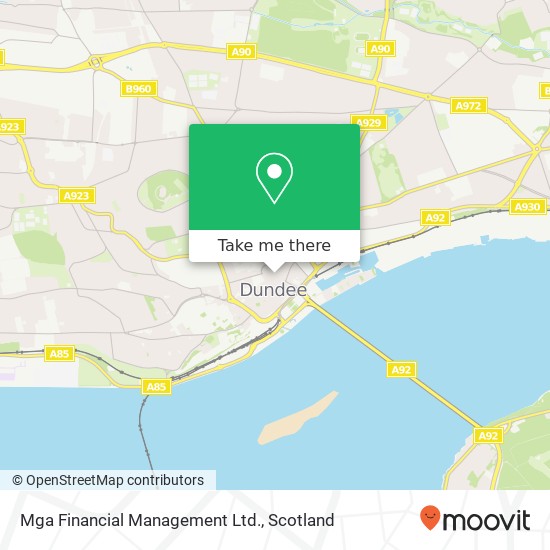 Mga Financial Management Ltd. map