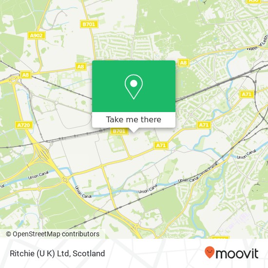 Ritchie (U K) Ltd map