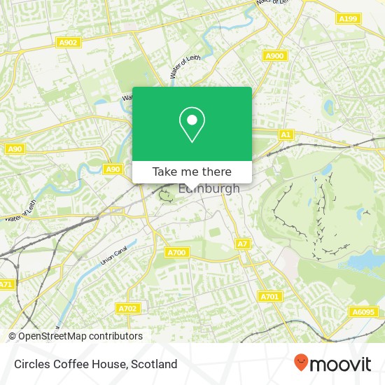 Circles Coffee House map