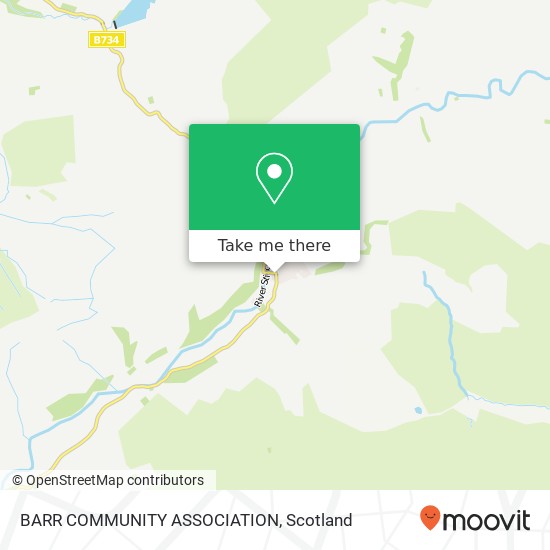 BARR COMMUNITY ASSOCIATION map