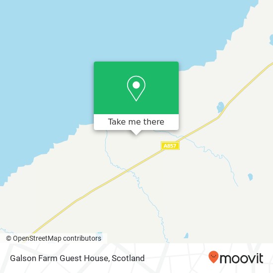 Galson Farm Guest House map