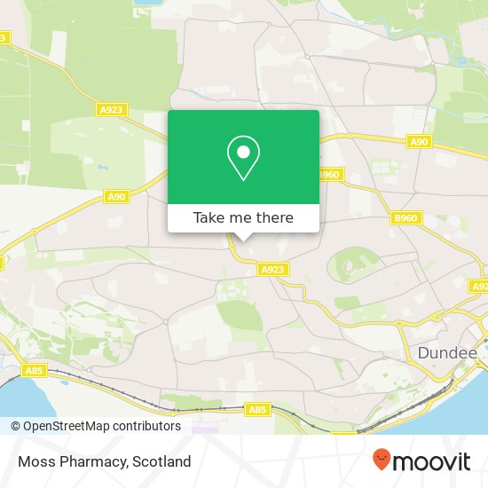 Moss Pharmacy map