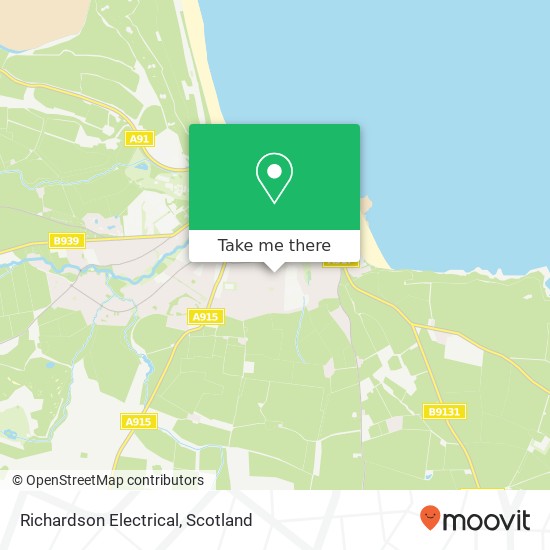 Richardson Electrical map