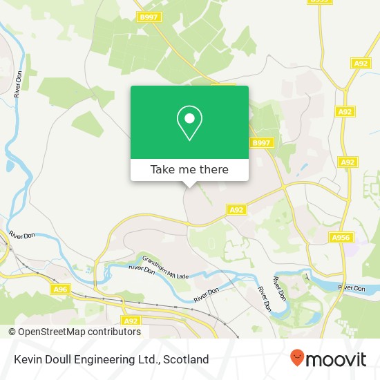Kevin Doull Engineering Ltd. map