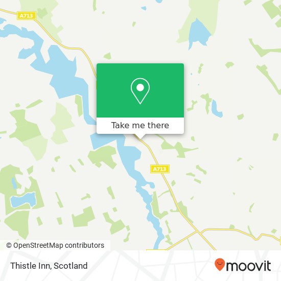 Thistle Inn map
