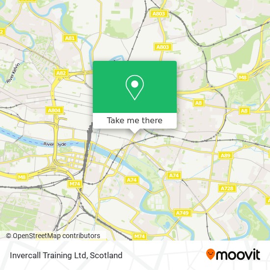 Invercall Training Ltd map