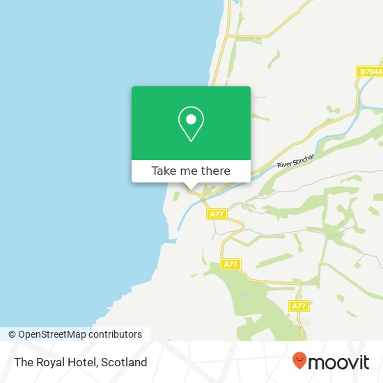 The Royal Hotel map