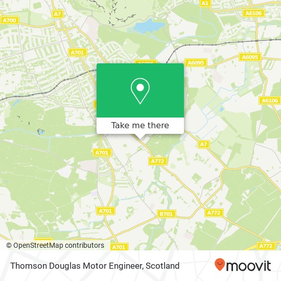 Thomson Douglas Motor Engineer map