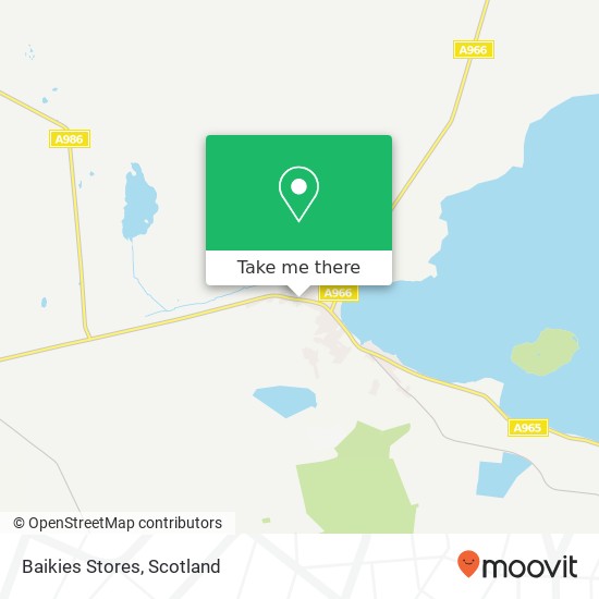 Baikies Stores map