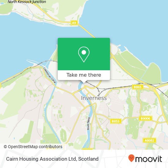 Cairn Housing Association Ltd map