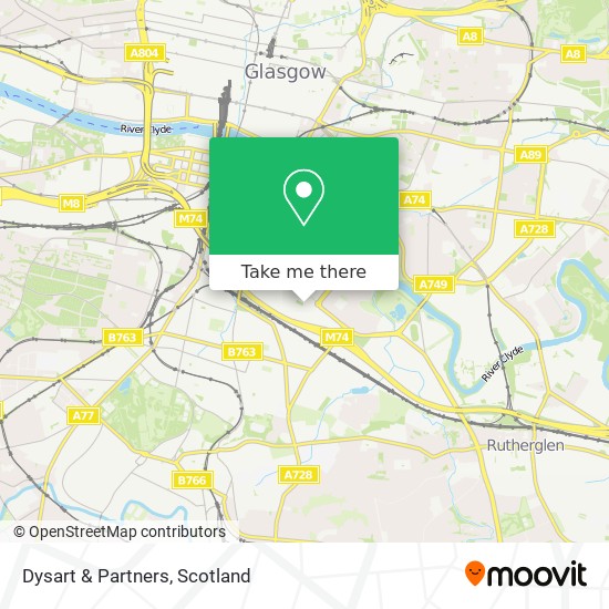 Dysart & Partners map