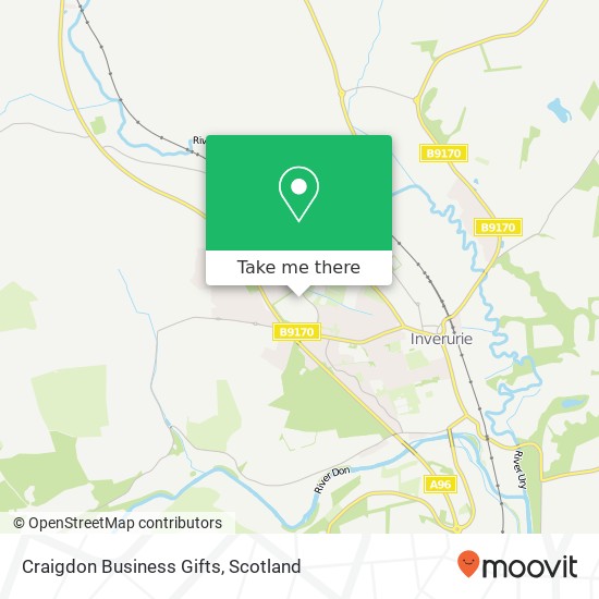 Craigdon Business Gifts map