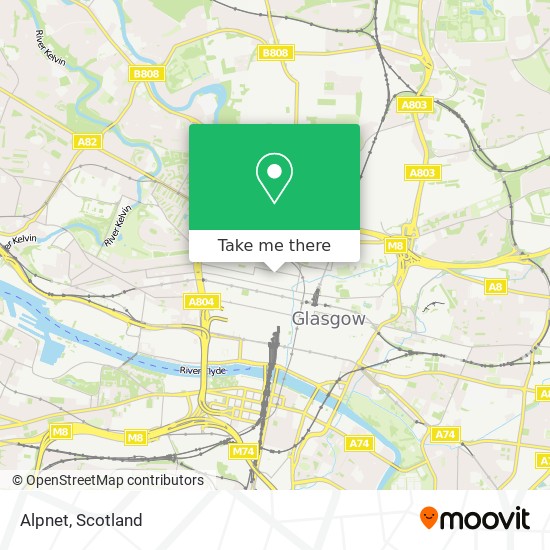 Alpnet map