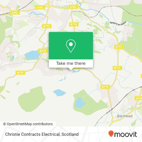 Christie Contracts Electrical map