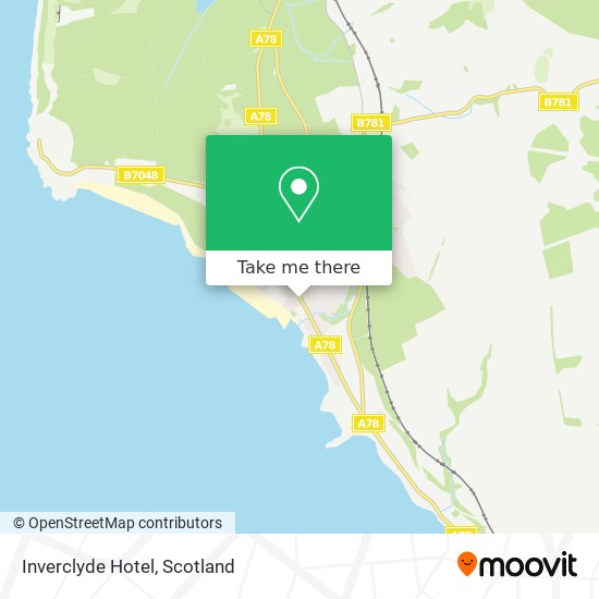 Inverclyde Hotel map