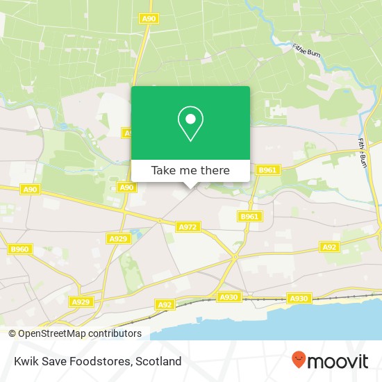 Kwik Save Foodstores map