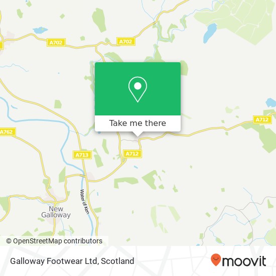 Galloway Footwear Ltd map