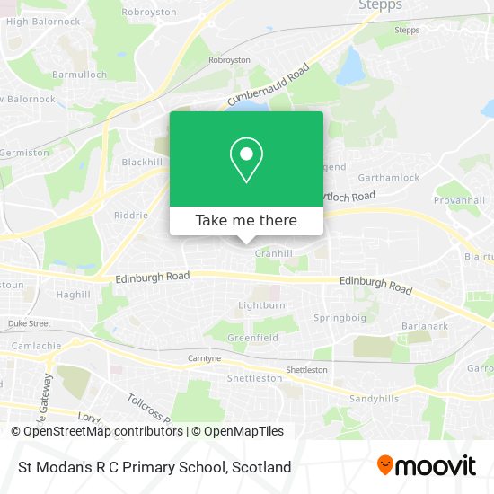 St Modan's R C Primary School map