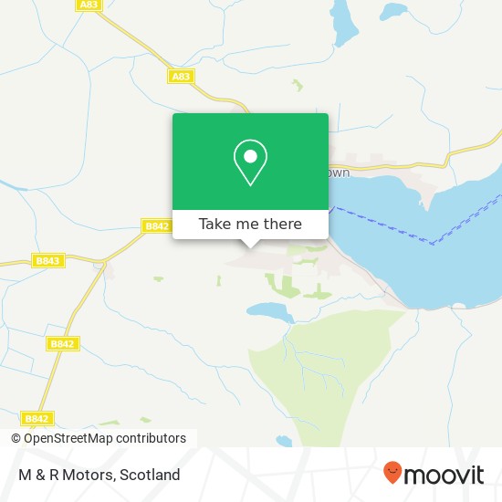 M & R Motors map