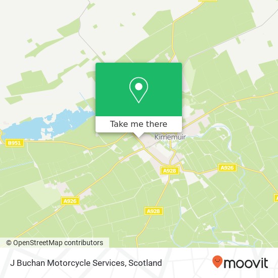 J Buchan Motorcycle Services map