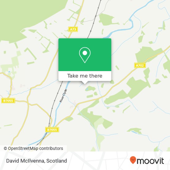 David McIlvenna map
