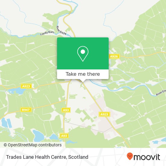 Trades Lane Health Centre map
