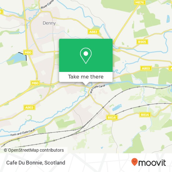 Cafe Du Bonnie map