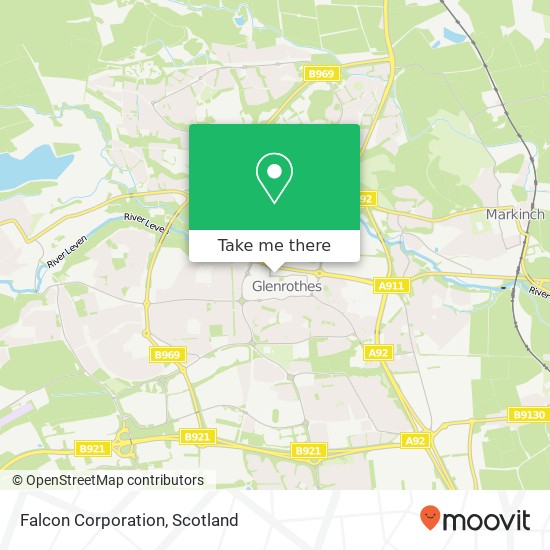 Falcon Corporation map